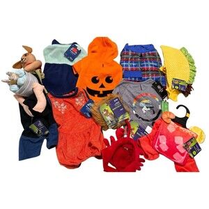 NEW Lot of 10 Dog Youly, Bootique, Backcountry Outfits Size S to S/M (Lot 2907)